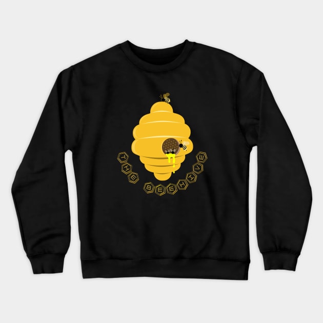 The Beehive Crewneck Sweatshirt by Sleekmaus